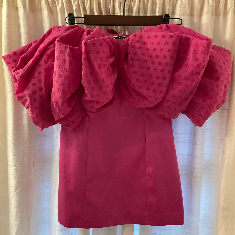 ROTATE Birger Christensen  Natalie Bow Dress